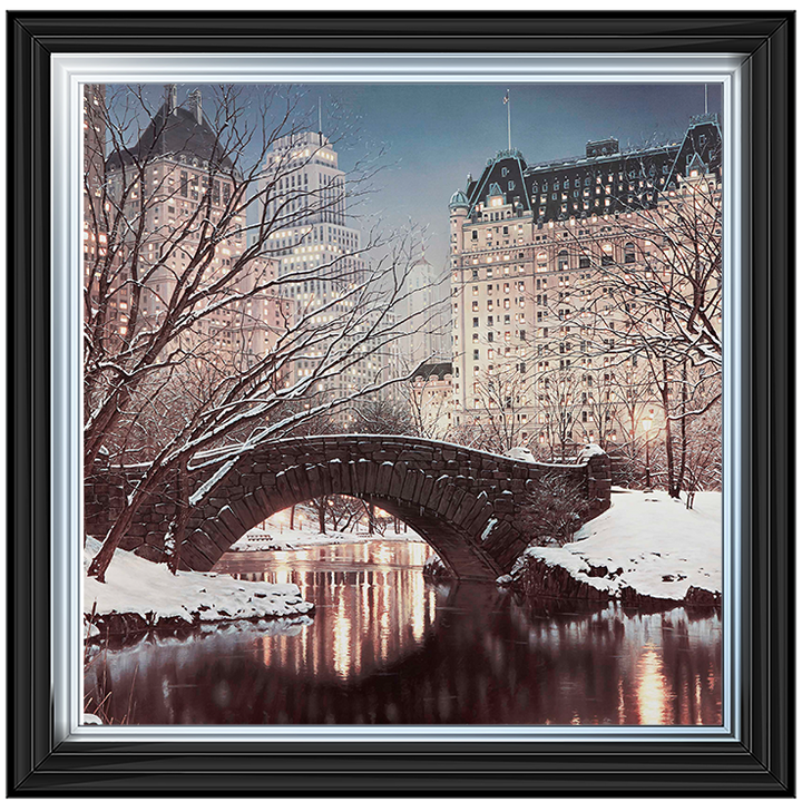 CY100 Gapstow Bridge in Winter, Central Park, New York