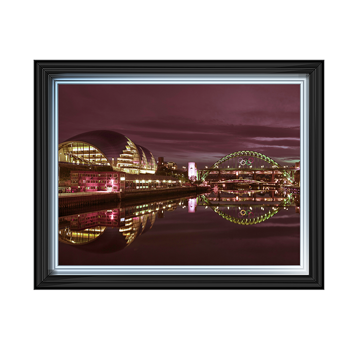CY071 The Sage Gateshead and the Tyne bridge, Newcastle Upon Tyne II