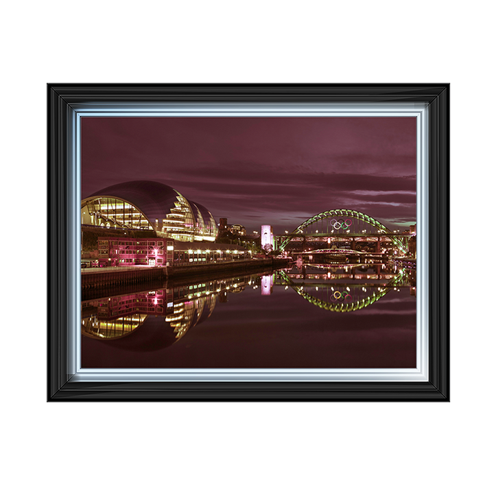 CY071 The Sage Gateshead and the Tyne bridge, Newcastle Upon Tyne II