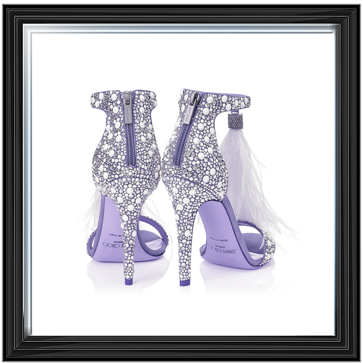 Purple Sole Fashion Shoes