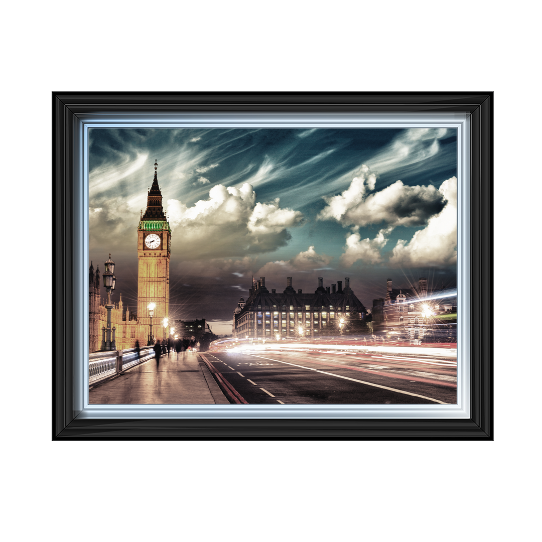 London's blinding lights