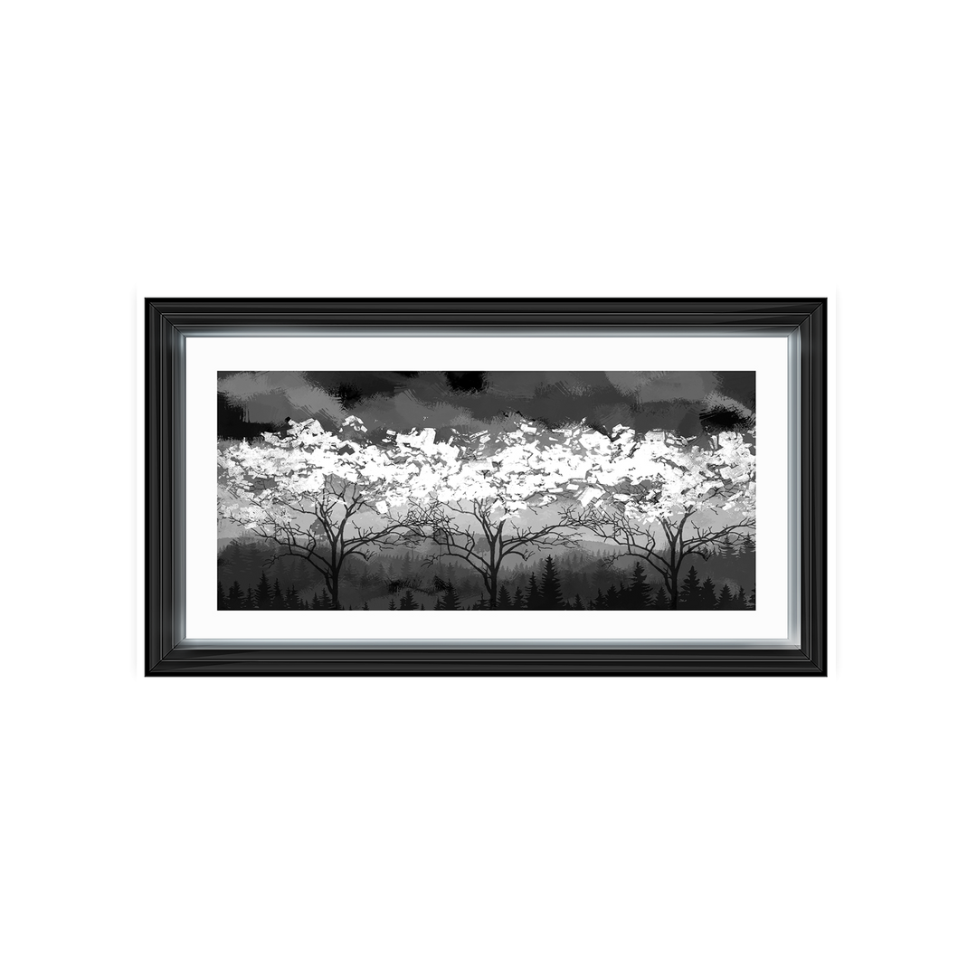 LS200 Black and white forest