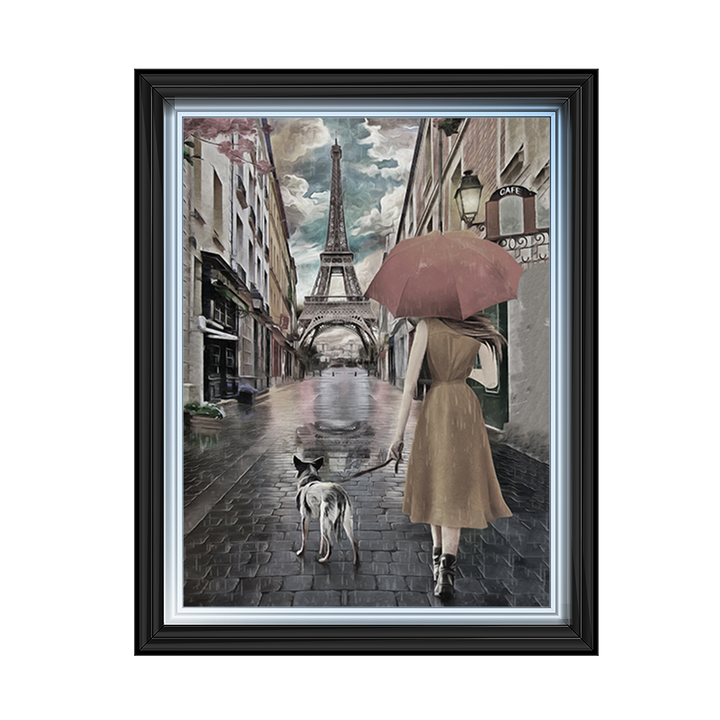 FG387 A rainy day in Paris
