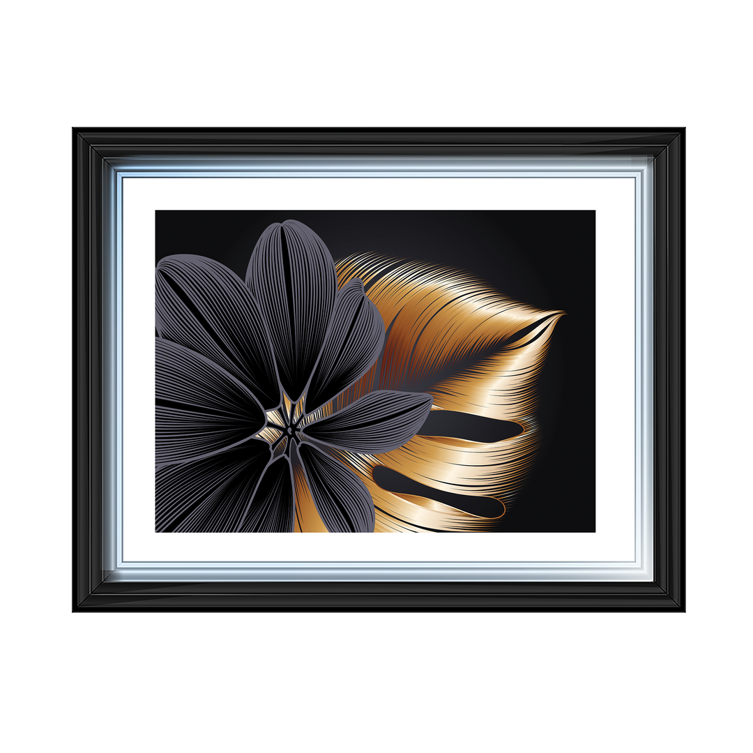FL236 Black beauty flower