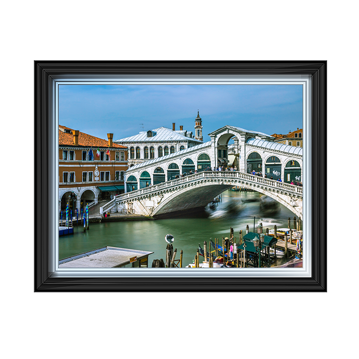 CY081 Famous Rialto bridge, Venice