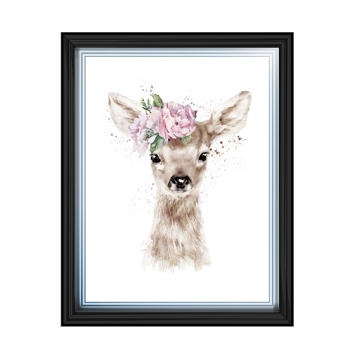 AN284 Floral Deer