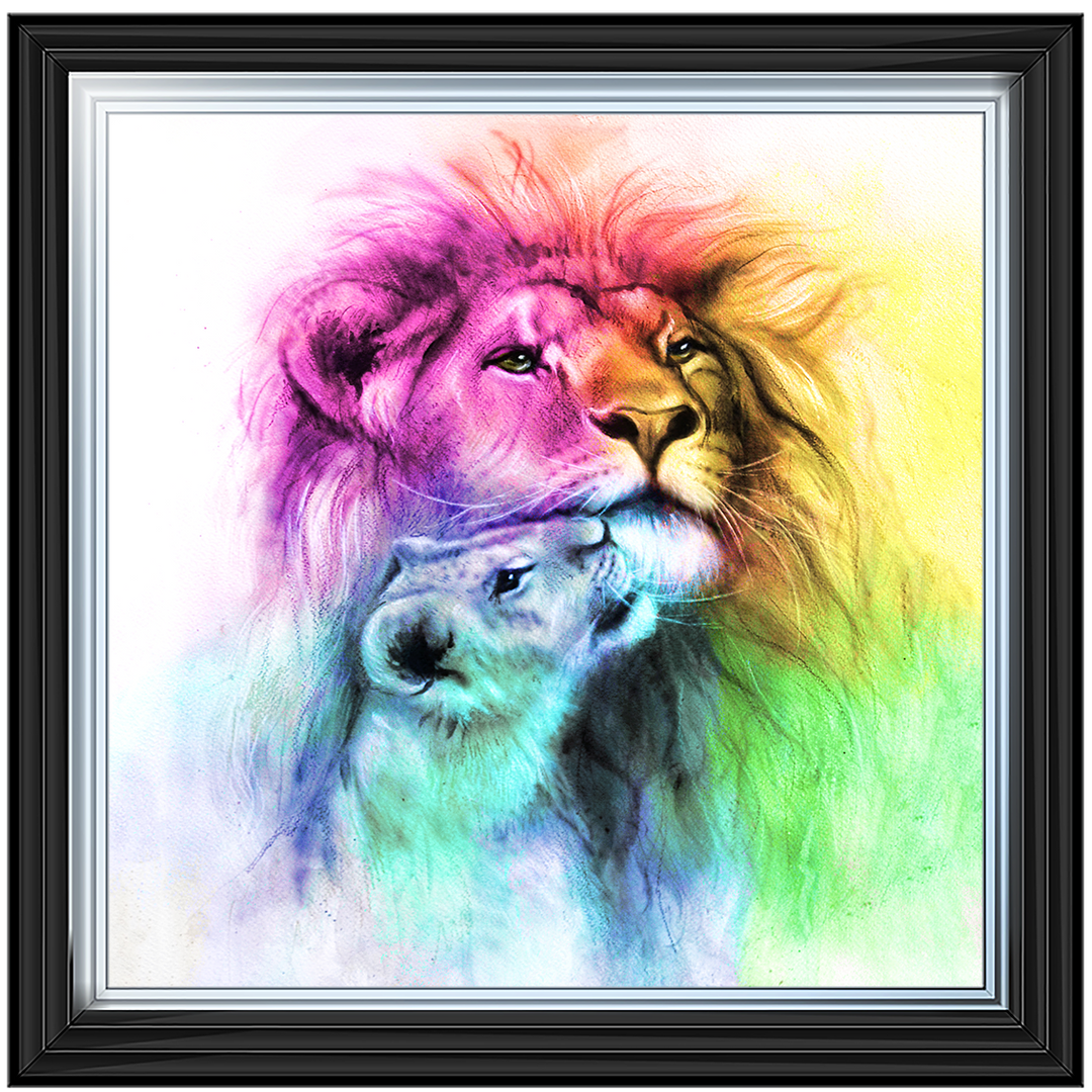 Proud Father Lion