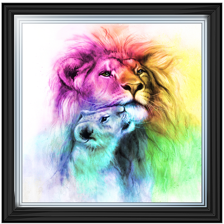 Proud Father Lion