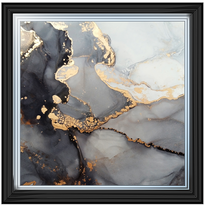 AB172 Black & Gold Marble |||
