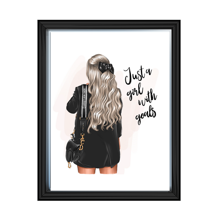 Girl with goals