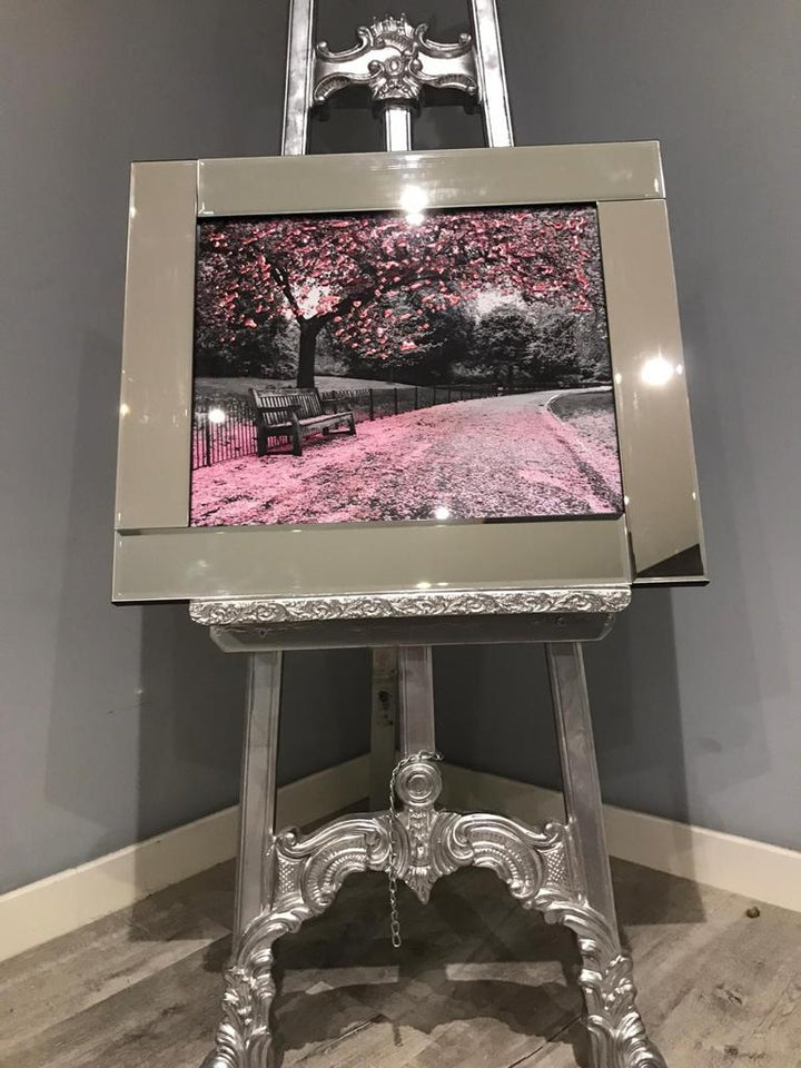 LS047 Park bench Pink