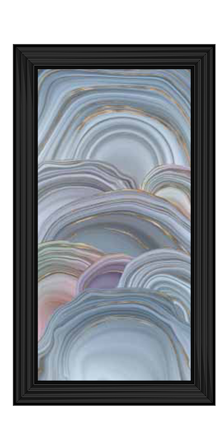 AB209 Blue Agate Geode |