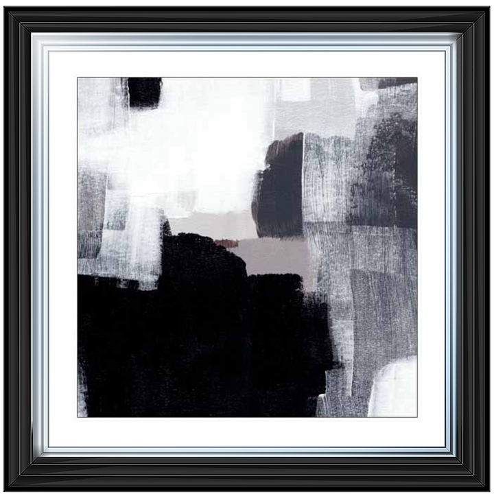 AB124 Black Artifact Abstract