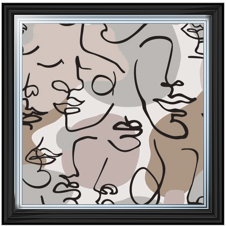 AB229Multi Faces Abstract