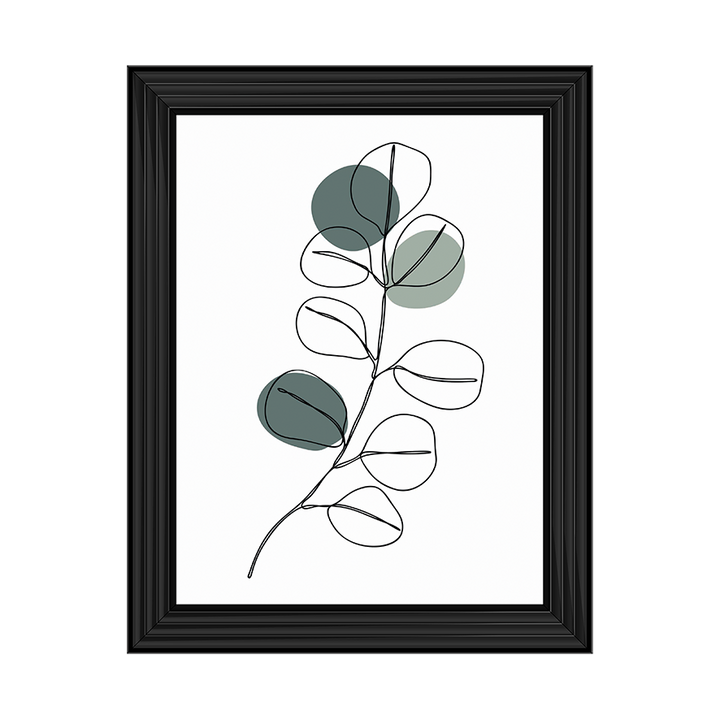Eucalyptus line drawing