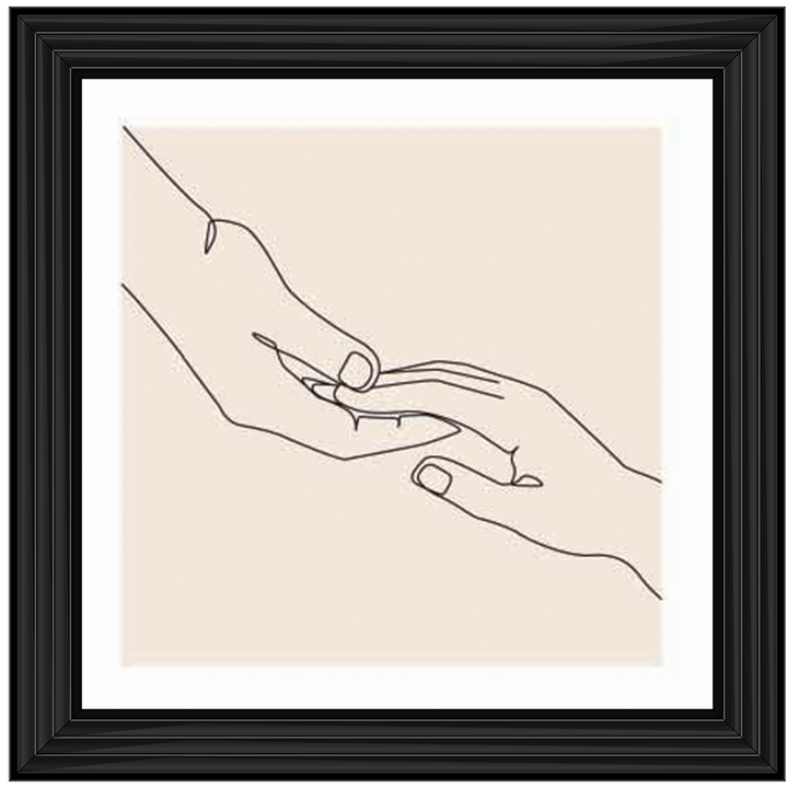 AB251 Hands with Love Abstract