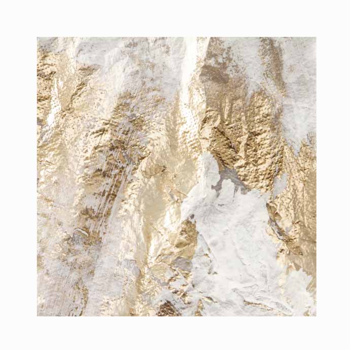 AB276 Gold glitter Abstract