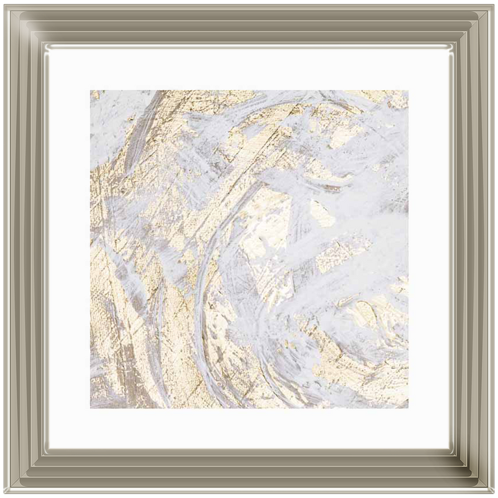 AB278 Flaked Gold Leaf Abstract |V