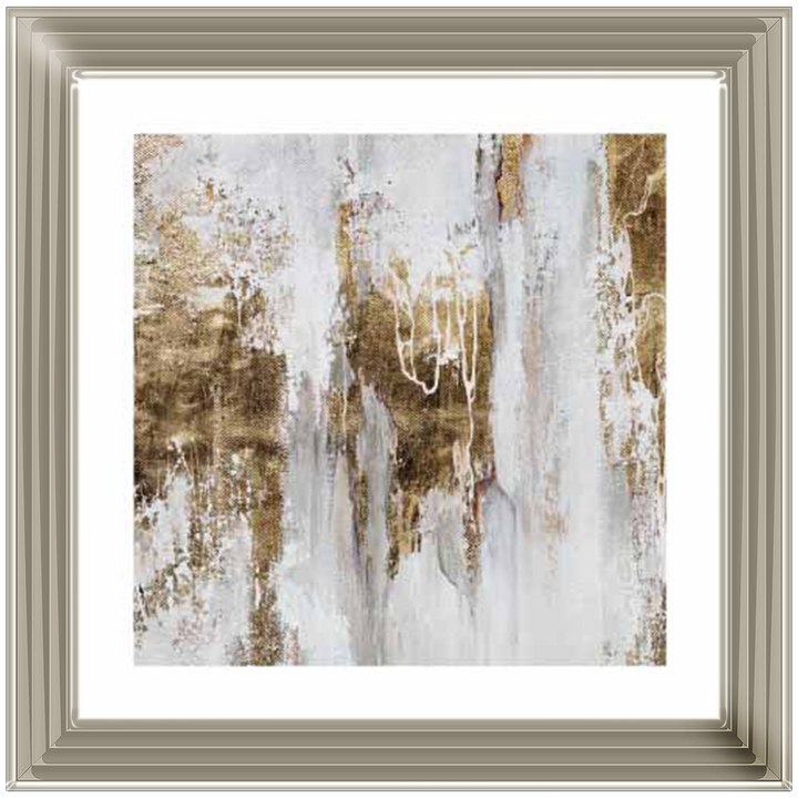 AB279 Flaked Gold Leaf Abstract V