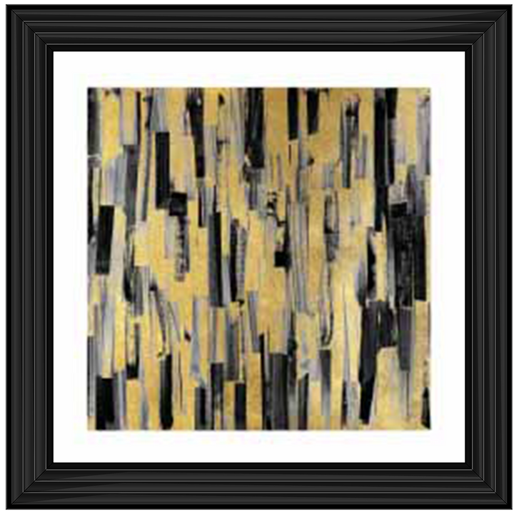AB282 Golden Blocks Abstract ||