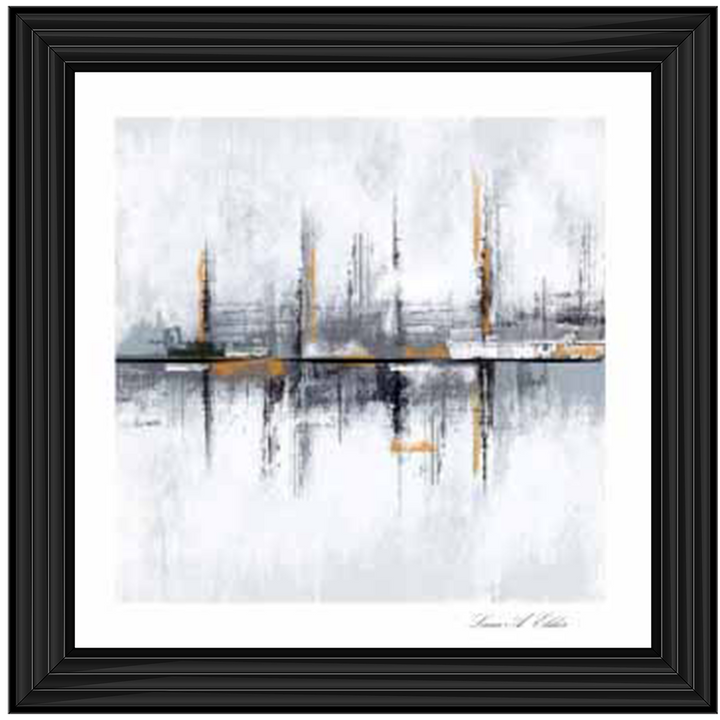 AB344 Lines of Gold and Black