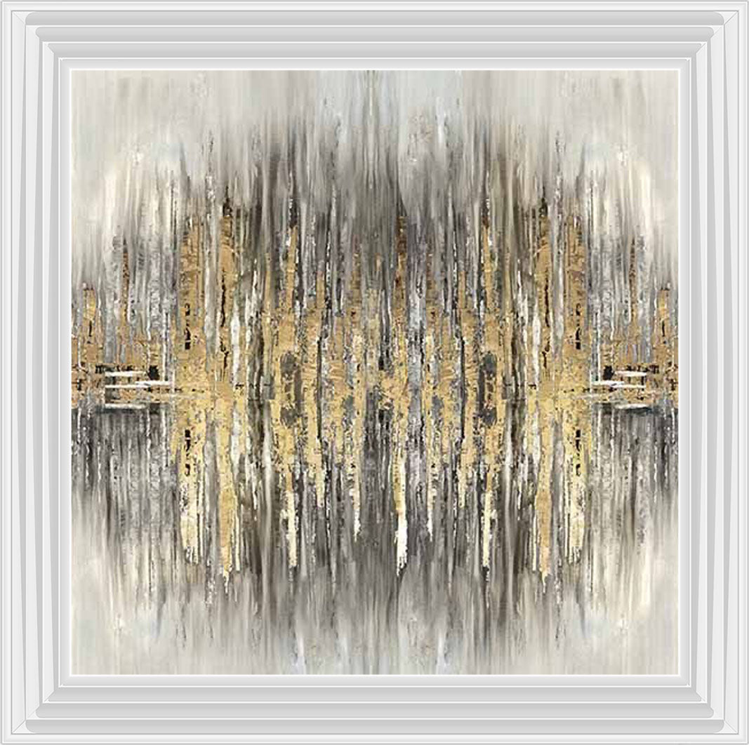 AB532-44 GOLD ABSTRACT
