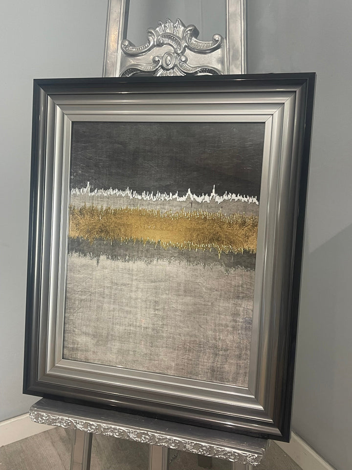 AB378 Waves of Gold & Silver