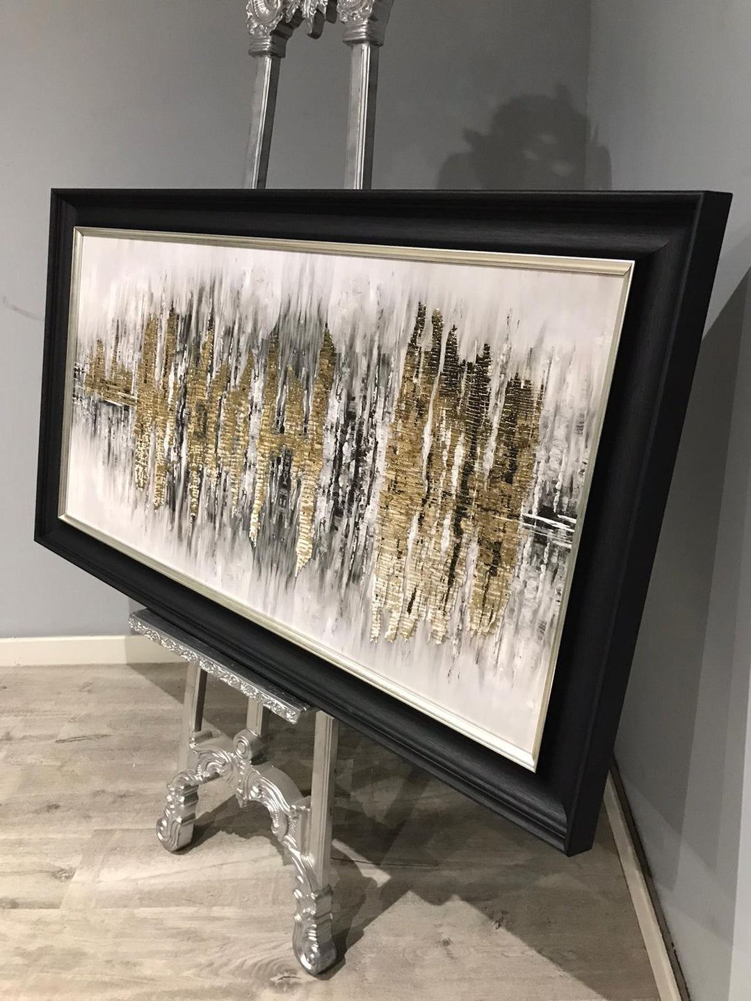 AB453-150 Abstract Gold Horizon