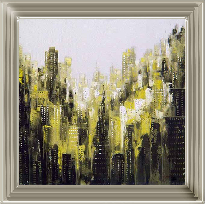 AB528 YELLOW CITY ABSTRACT
