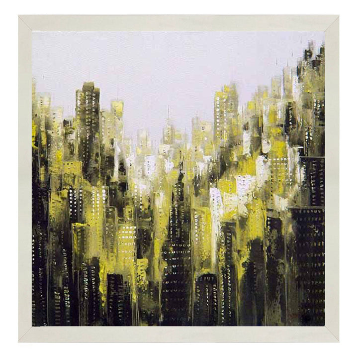 AB528 YELLOW CITY ABSTRACT