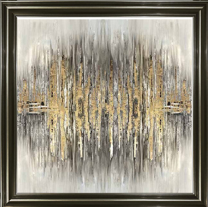 AB532-44 GOLD ABSTRACT