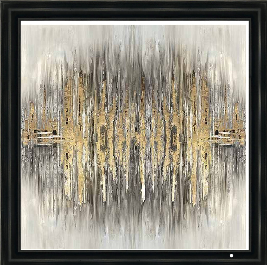 AB532-44 GOLD ABSTRACT