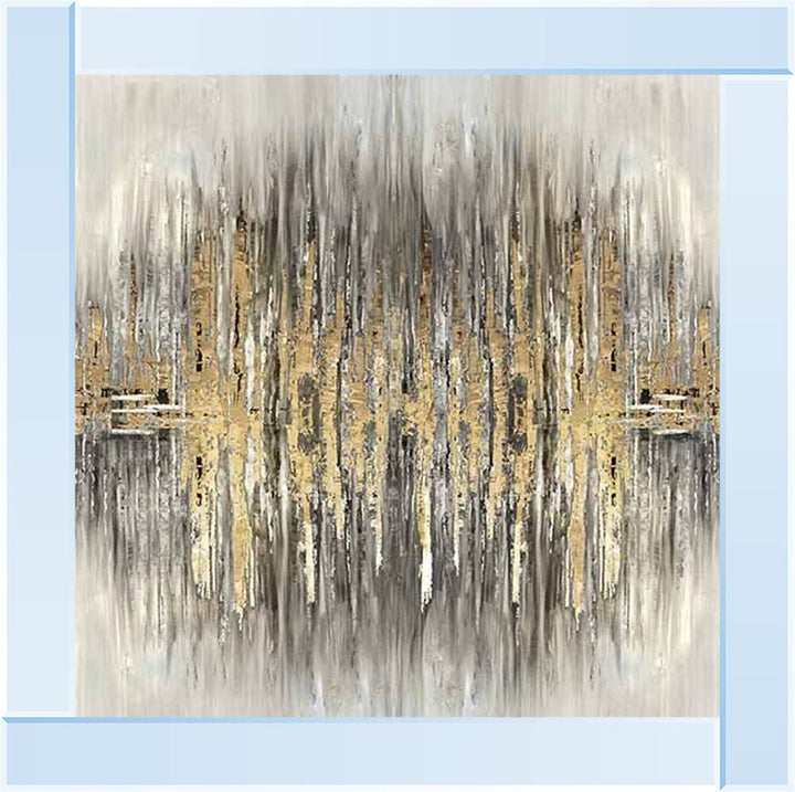 AB532-44 GOLD ABSTRACT