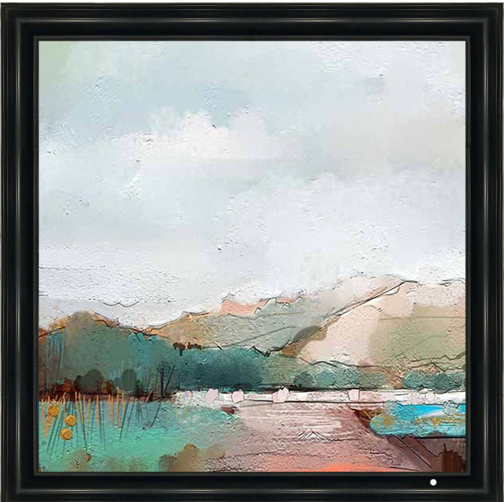 AB534-L HILLS ABSTRACT LEFT