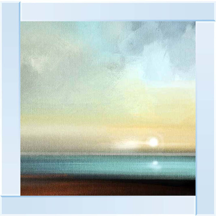 AB536 SUNSET COASTAL ART
