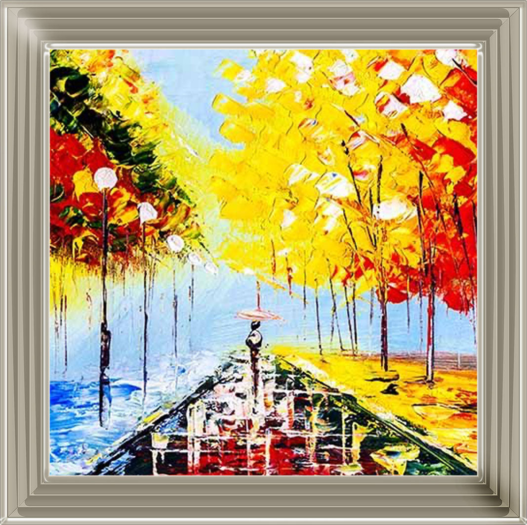 AB539-44 AUTUMN WALK CROSS