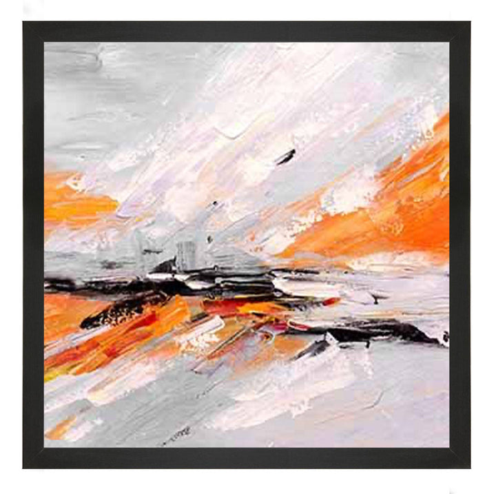 AB542-O ORANGE ABSTRACT