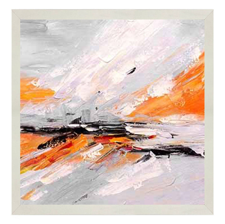 AB542-O ORANGE ABSTRACT