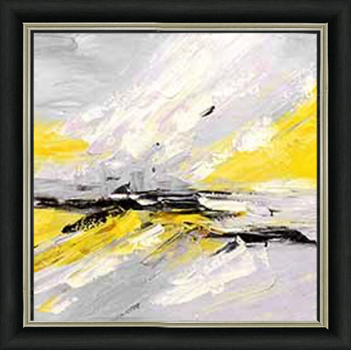 AB542-Y YELLOW ABSTRACT