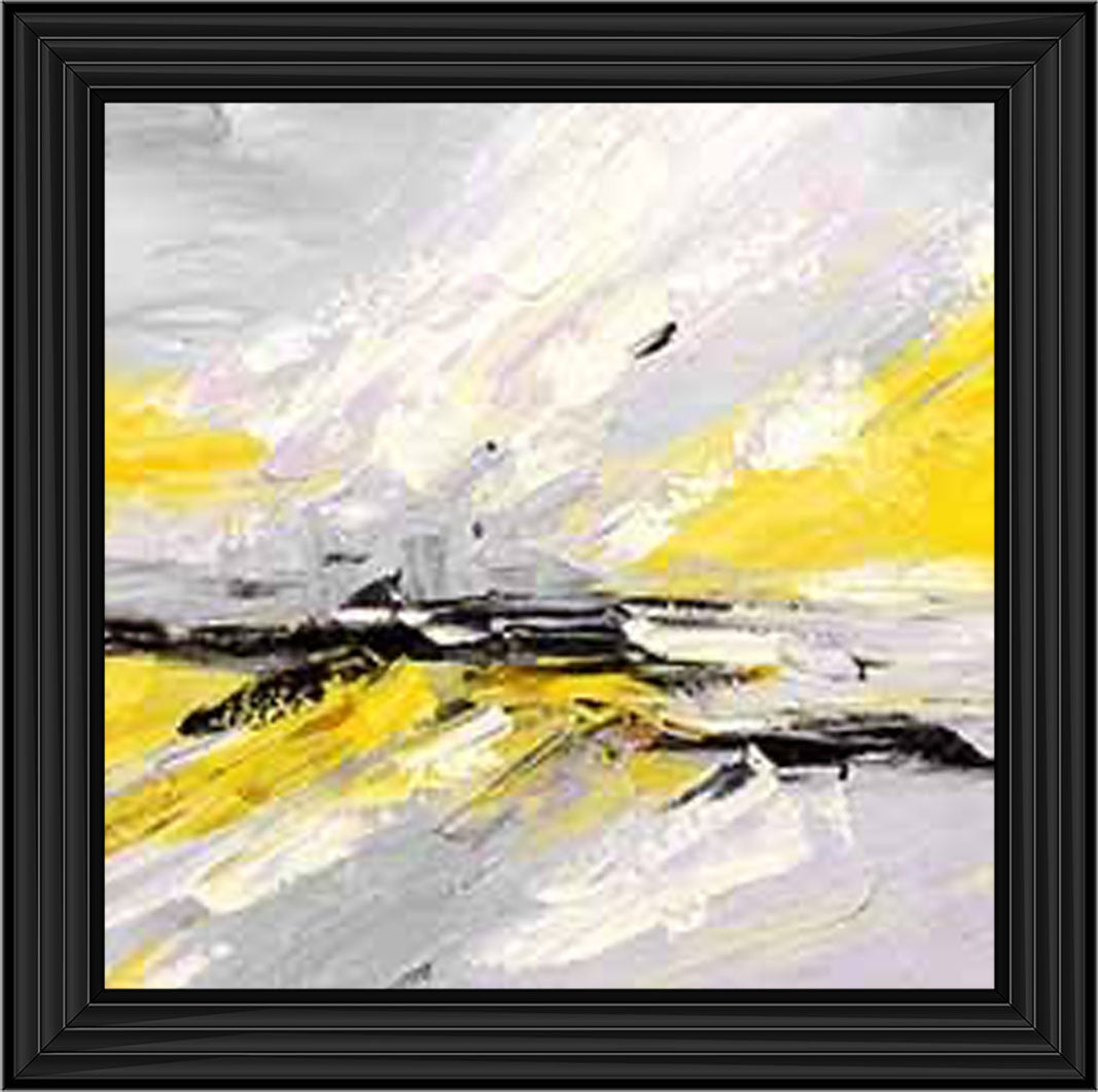 AB542-Y YELLOW ABSTRACT