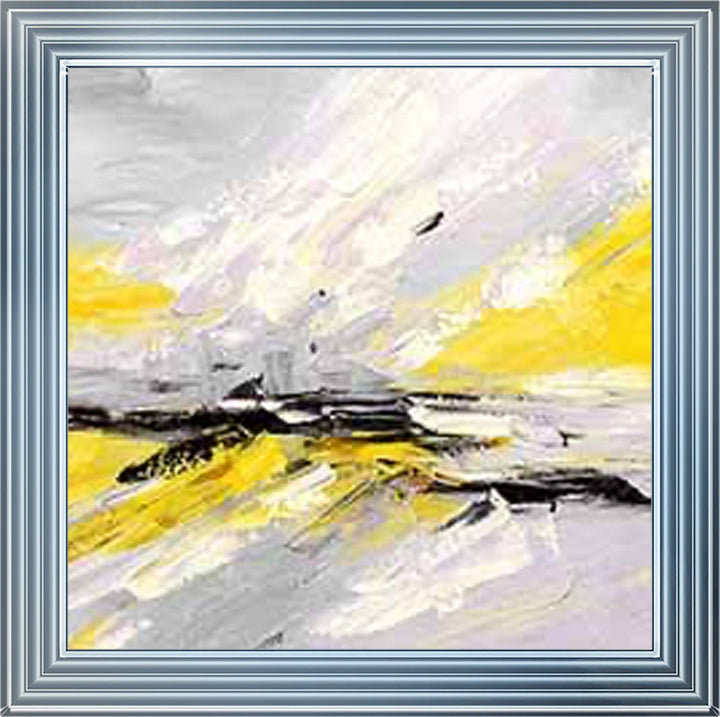 AB542-Y YELLOW ABSTRACT
