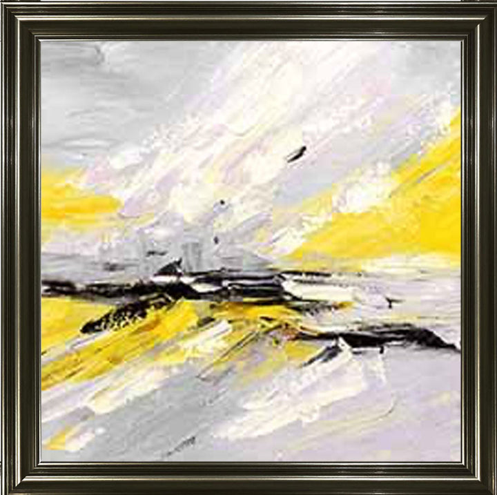 AB542-Y YELLOW ABSTRACT