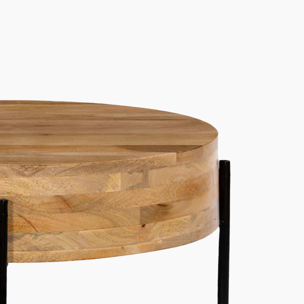 Solomon Solid Mango Coffee Table