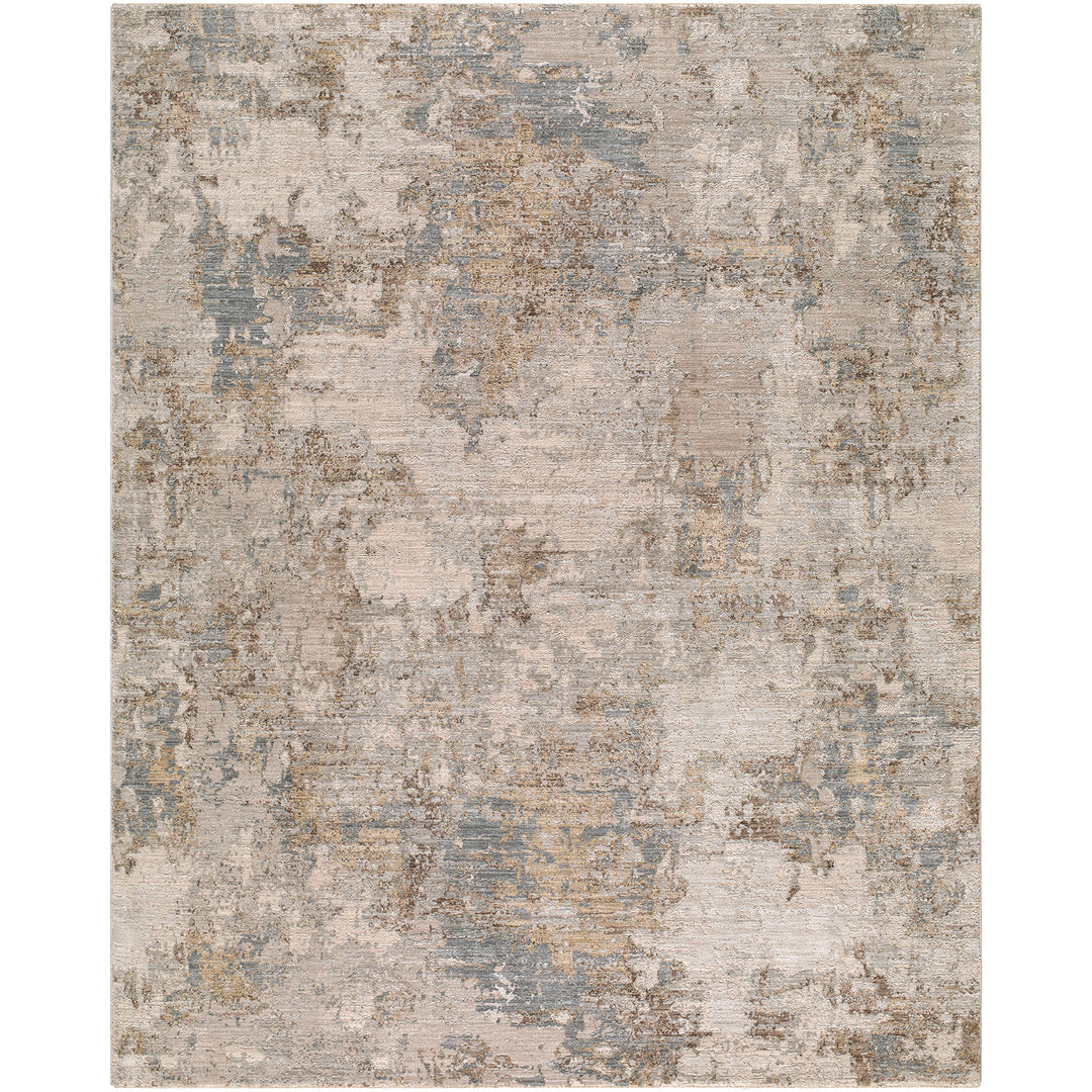 Stylish Arda Abstract Modern Marble Rug