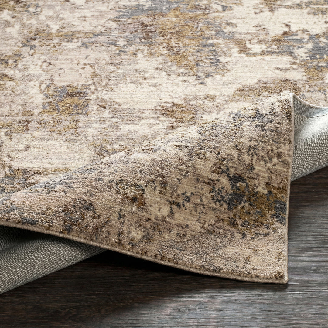 Stylish Arda Abstract Modern Marble Rug