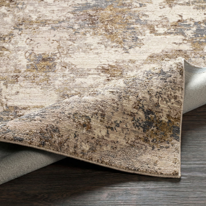 Stylish Arda Abstract Modern Marble Rug