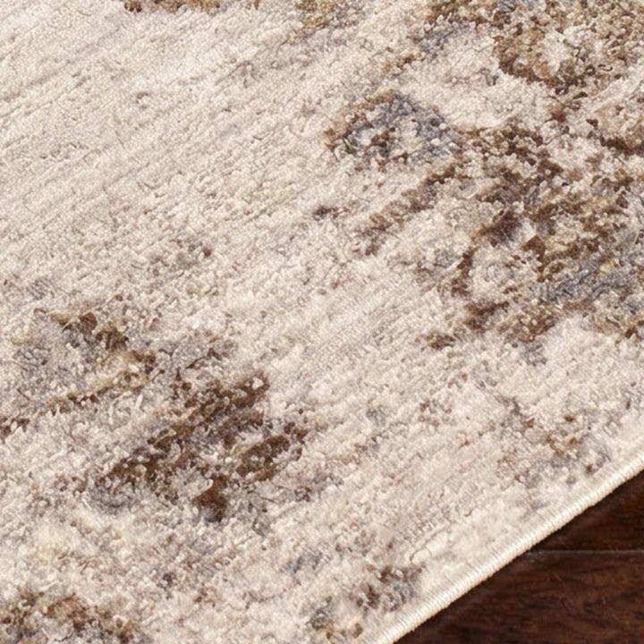 Stylish Arda Abstract Modern Marble Rug