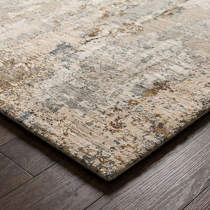 Classic Arda Abstract Modern Marble Rug