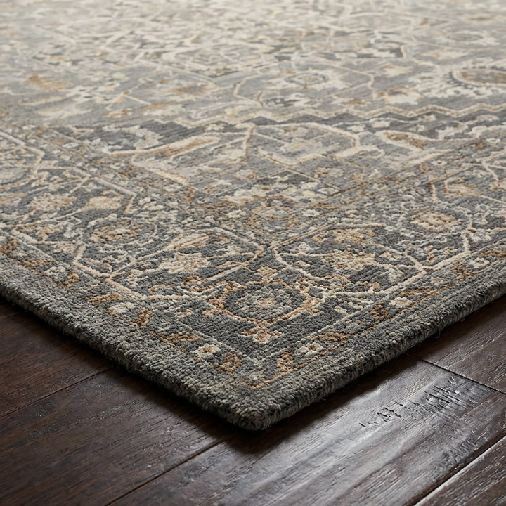 Modern Arda Vintage Traditional Rug