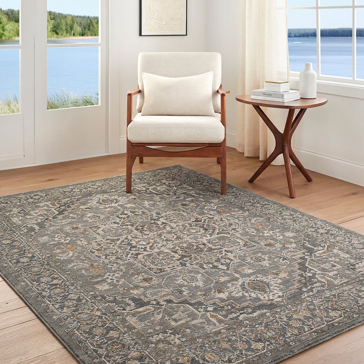 Elegant Arda Vintage Traditional Rug
